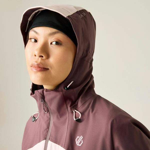 Dare 2B Womens Torrek III Logo Jacket - Huckleberry/Pink Haze