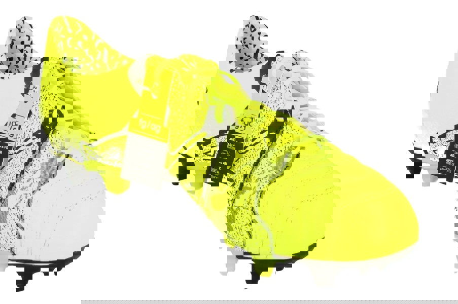 Adidas X 15.1 Fg/Ag Leather Mens Football Boots  B26979 - Yellow Black B26979 - Photo 3