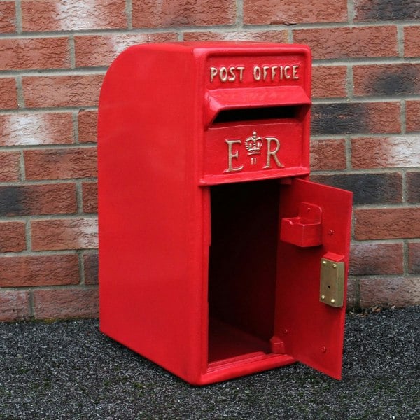 Monstershop Red Royal Mail Post Box with Stand