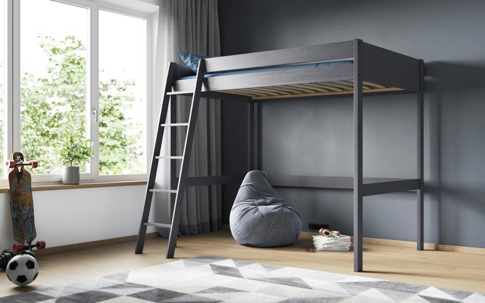 Noomi Tera Solid Wood Small Double High Sleeper (FSC-Certified)