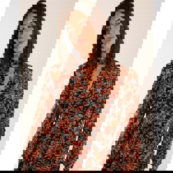 Blue Vanilla Raglan Keyhole Midi Dress