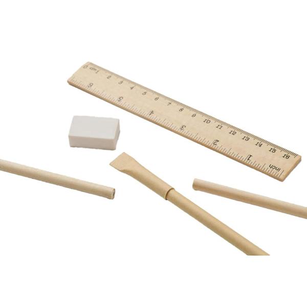 MidOcean Meju Tube Stationery Set - Beige - 