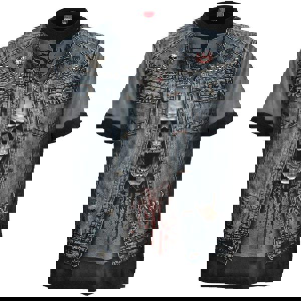 THRASH METAL - Allover T-Shirt Black - Spiral USA