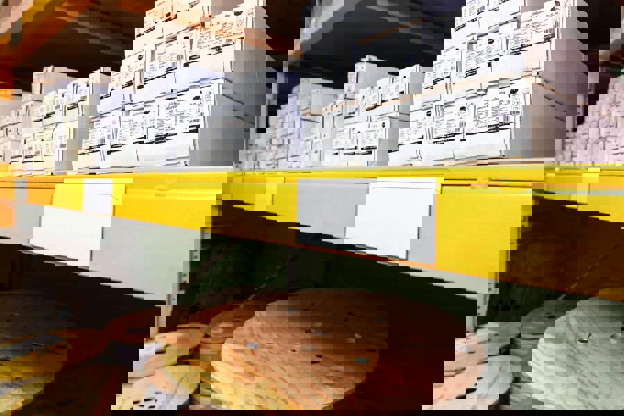 Durable Self Adhesive Ticket Label Holder Document Pocket | 10 Pack | 150 x 67mm