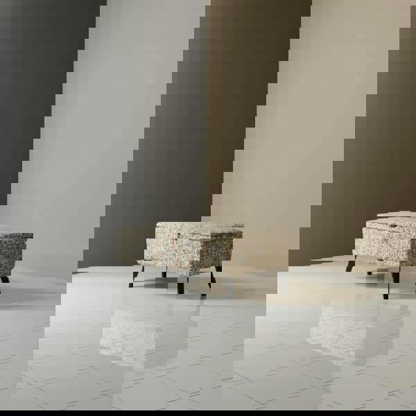 Contemporary Home Office Footrest Stool – Multi - Purpose Ottoman with Hidden Storage - ISTOOLS