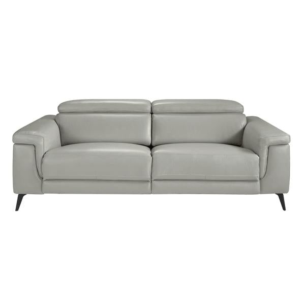 Angel Cerdá Relax sofa in grey leather 6107/6108