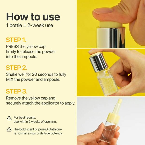 NUMBUZIN No. 5 Glutathione TXA Advanced Dark Spot Ampoule Concentrate 10.7g