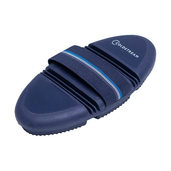 Coldstream Birkhill Bend Horse Curry Comb - Navy