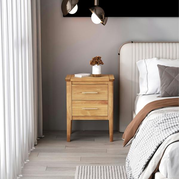 Carbini 2 Drawer  Bedside Table
