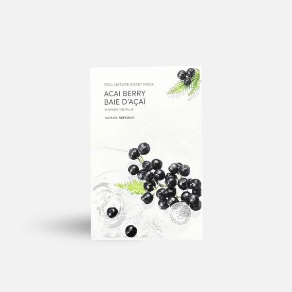 NATURE REPUBLIC Real Nature Sheet Mask Acai Berry 23ml