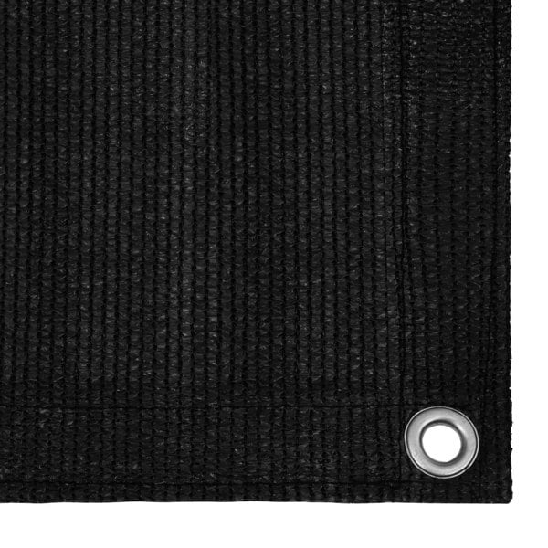 Berkfield Tent Carpet 200x400 cm Black