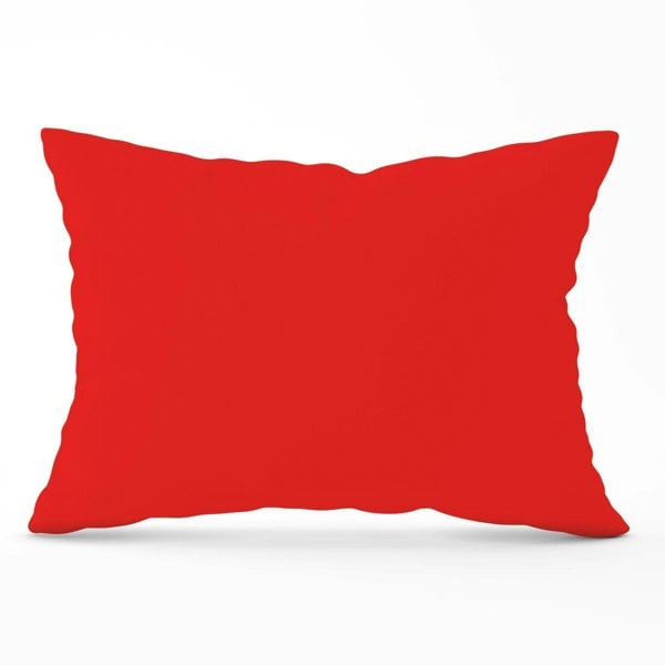 Warren Reed Fire Engine Red Cushions