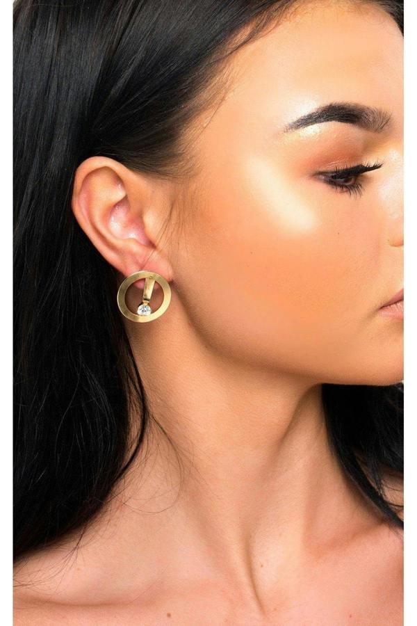 Jess Small Hoop Earrings - Gold