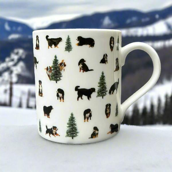 Powderhound Mountain Dog Mug Single