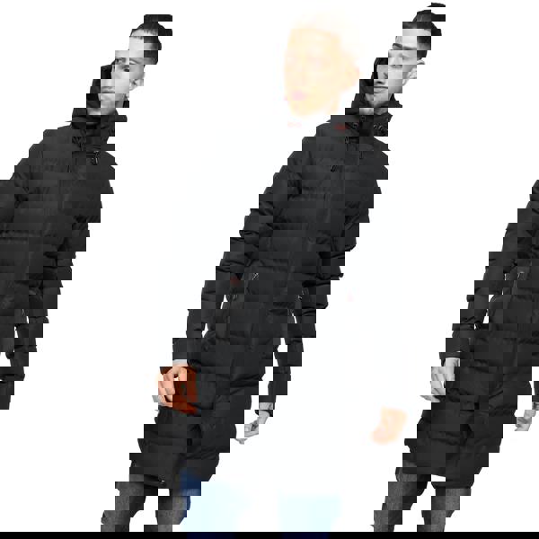 Crosshatch Mens Longkamp Jacket - Black - 