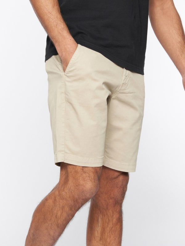 Duck and Cover Moreshore Chino Shorts Stone