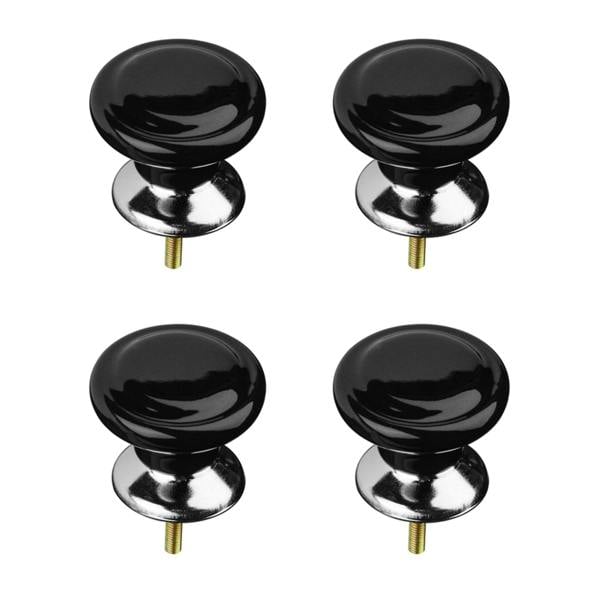 Set of 4 Classic Design Ceramic Drawer Knobs