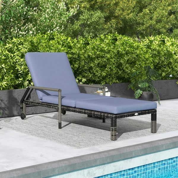 Rattan Single Lounge