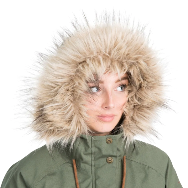 Trespass Women's Faithful Waterproof Jacket - Basil