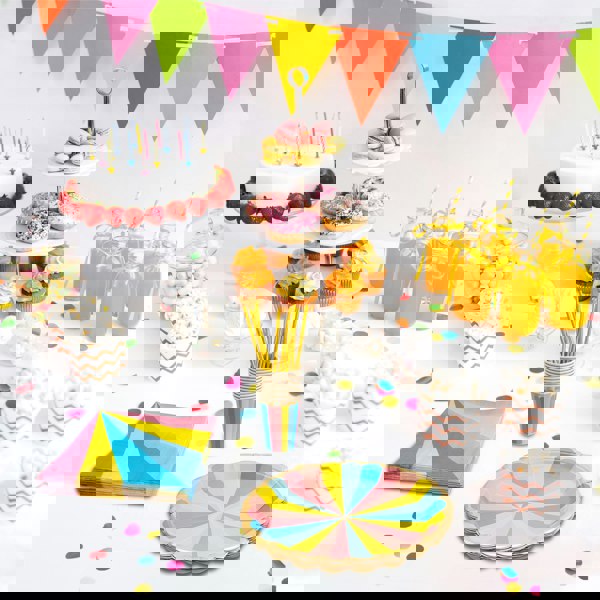 Cheetah 40 Piece Party Tableware Set