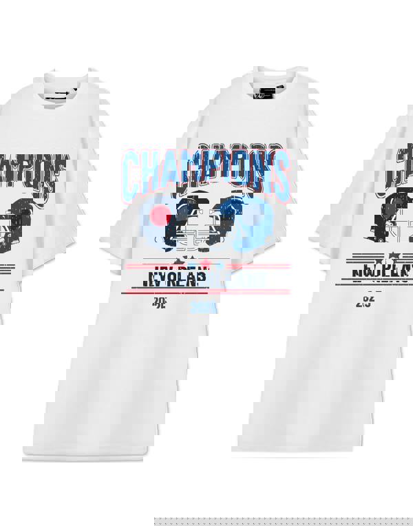 Show Me The Merch Mens White Helmets Short Sleeved T-Shirt