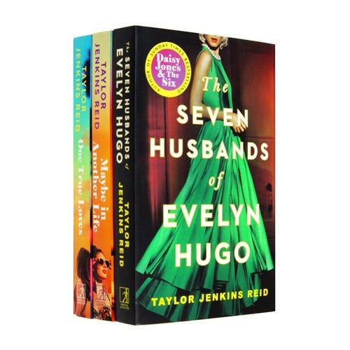 Taylor Jenkins Reid 3 Book Set Seven Husbands of Evelyn Hugo, Maybe in Another Life & One True Loves