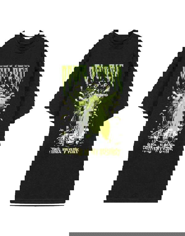 Disney The Nightmare Before Christmas Unisex Black Oogie Boogie Short Sleeved T-Shirt