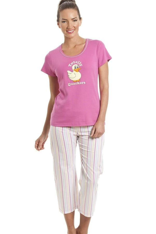 Camille Women's Short Leg Pyjama Set Nightwear