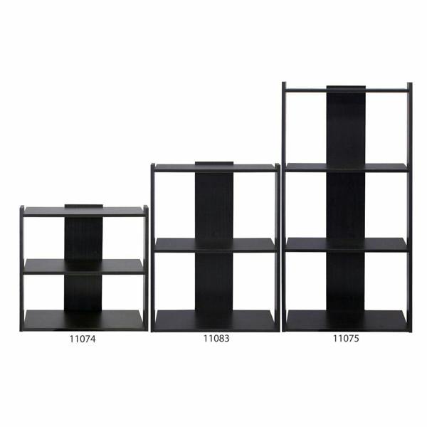 WALPLUS Modern Hidup Tropika Tall Ladder Shelf, Espresso for Bedroom - SKU 11075EX