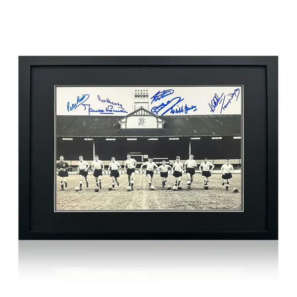 Tottenham Hotspur 1961 Squad Signed Image 1 Compact Frame