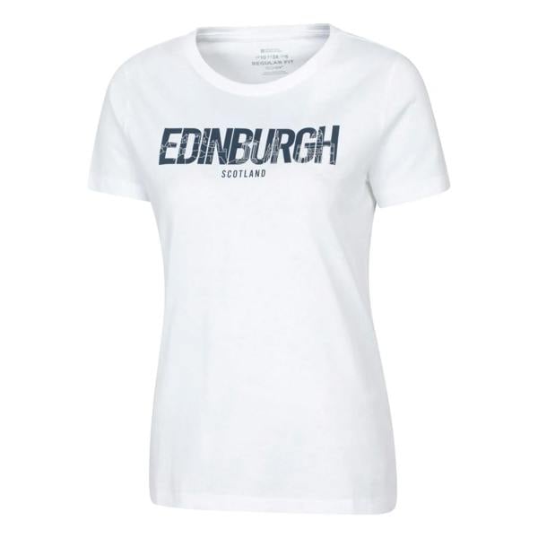 Mountain Warehouse Womens/Ladies Edinburgh Relaxed Fit T-Shirt - White - 