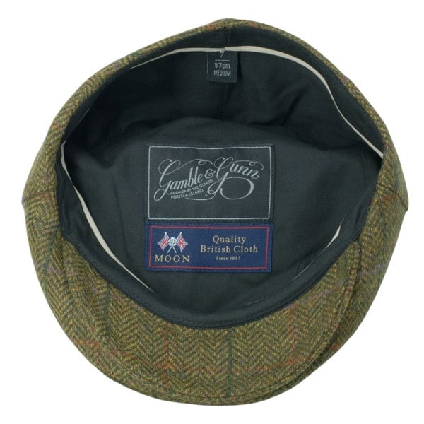 Gamble & Gunn York - Flat Cap Made from British Cloth