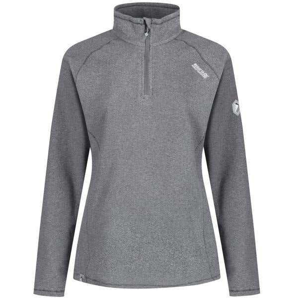 Regatta Great Outdoors Womens/Ladies Montes Half Zip Fleece Top - Dark Light Steel - 