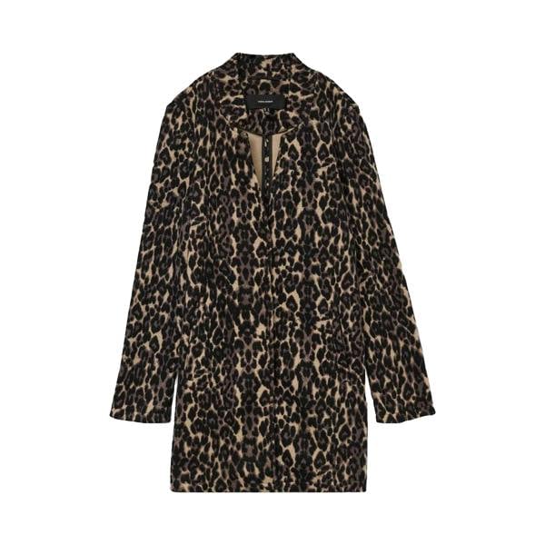 Vero Moda Womens/Ladies Katrine Leopard Print Brushed Jacket - Brown - 
