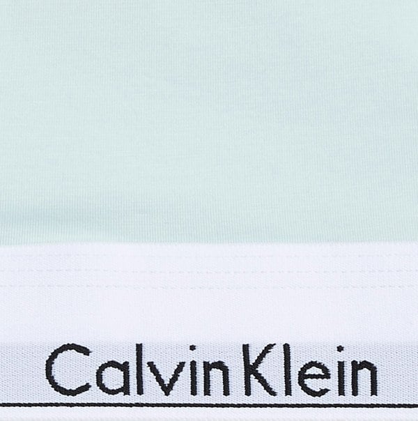 Calvin Klein MODERN COTTON Unlined Bralette Womens Island Reef