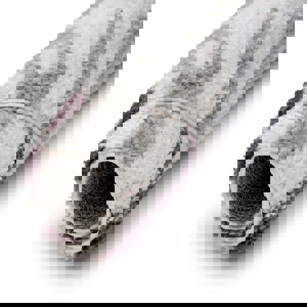 Moodi Shaggy Grey/Purple Rug, abstract design, soft pile | THE RUGS