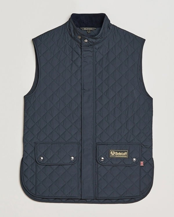 Belstaff Heritage Waistcoat Gilet Jacket - Dark Navy