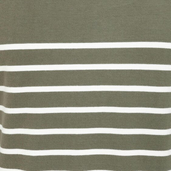 Lazy Jacks LJ97 - Striped Breton Top - Khaki