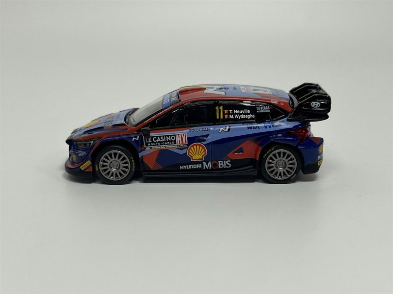 Mini GT Hyundai i20 N Rally 1 Hybrid #11 2023 Rally Monte Carlo Mini GT MGT00710L