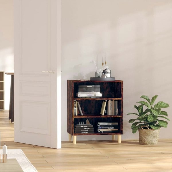 Berkfield Sideboard Smoked Oak 57x35x70 cm Engineered Wood