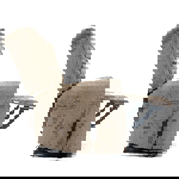 Malton Patterned Rise and Recline Armchair Electric Dual Motor - 7