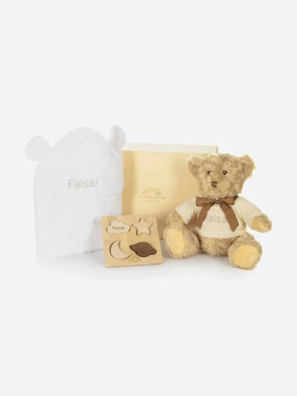 The Baby Gifting Company Splash and Snuggles Bath Time Gift Set
