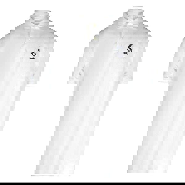 Diesel Mens Triangular Logo Polo Shirt - White - 