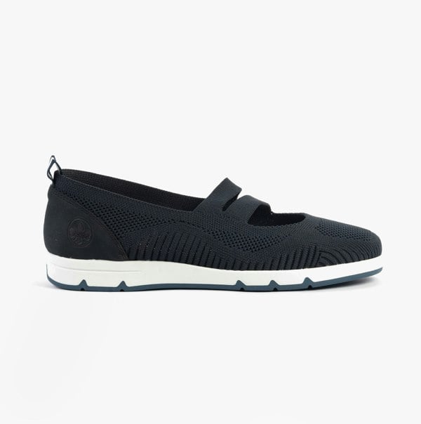 Rieker L3053-14 Womens Shoes - Blue