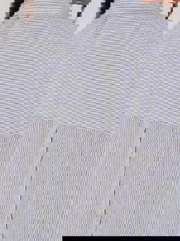 VIZ-A-VIZ Yarn Dyed Stripe Shirt