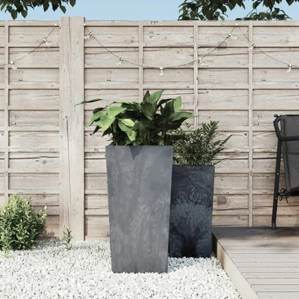 Berkfield Planter with Removable Inner Grey 21/49 L PP Concrete Look