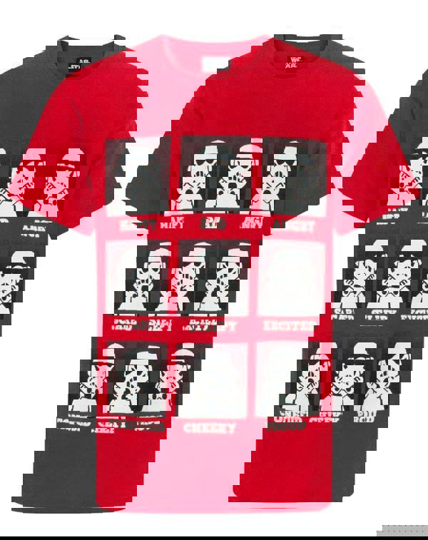 Star Wars Boys Red Short Sleeved T-Shirt