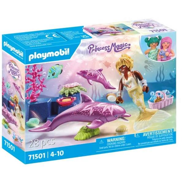 Playmobil Mermaid with Dolphins - 71501 Playset