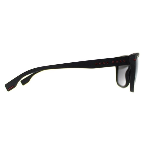 Hugo Boss Sunglasses BOSS 1322/S BLX T4 Matte Black Red Silver Mirror