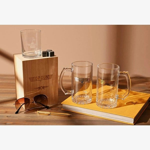 T. H. Baker Top Gun Gold Logo Tankard Gift PM107